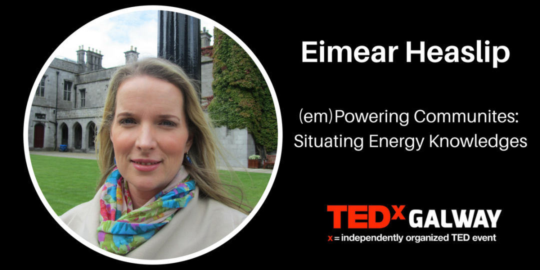 ENERGISE mentioned in a TedX talk on powering communities